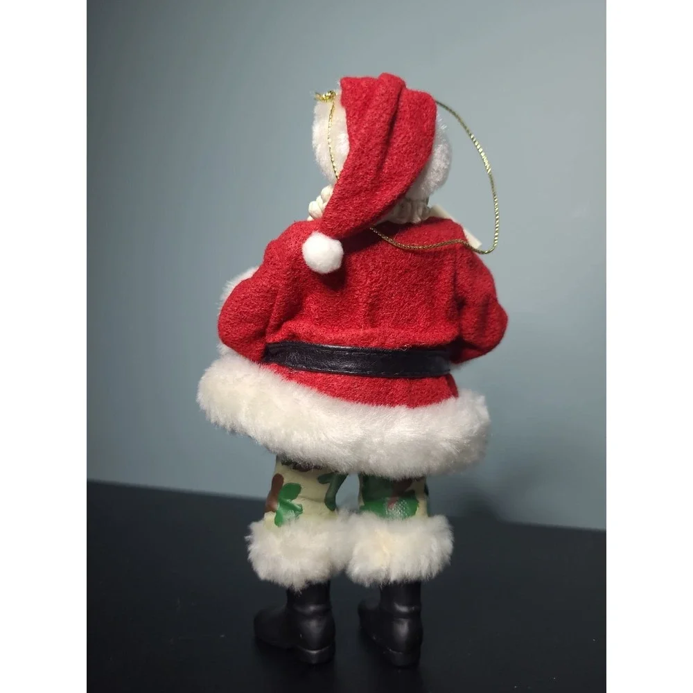 Clothtique Possible Dreams Letters From Home Military Santa‎ Army Marines